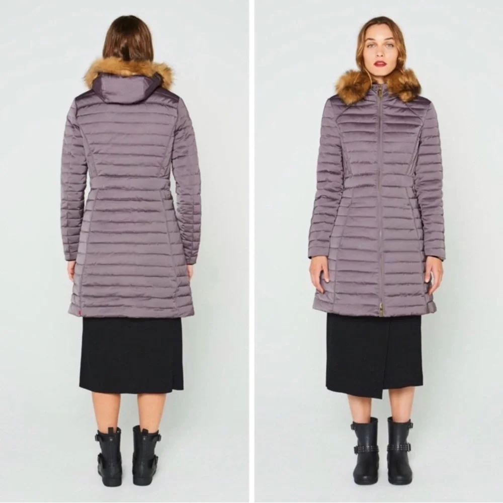 Hunter Refined Down Snow Winter Long Coat NWT - Picture 2 of 13